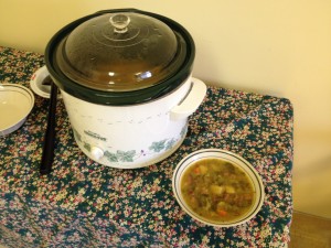 Soup's on!