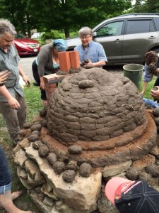 Building the oven
